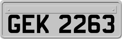 GEK2263
