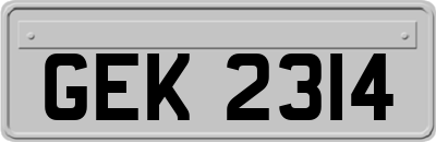 GEK2314