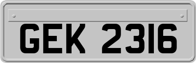 GEK2316