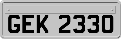 GEK2330