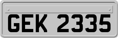 GEK2335