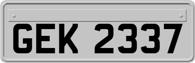 GEK2337