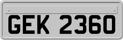 GEK2360