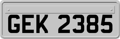GEK2385