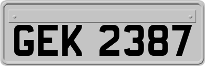 GEK2387
