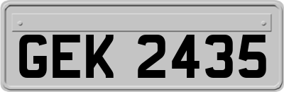 GEK2435