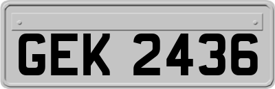 GEK2436