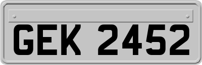 GEK2452