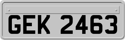 GEK2463