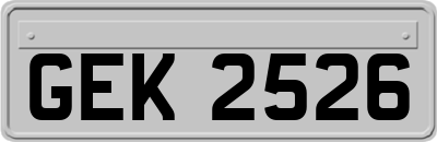 GEK2526