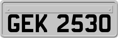 GEK2530