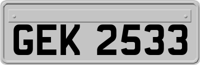 GEK2533