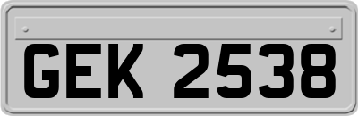 GEK2538
