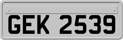 GEK2539