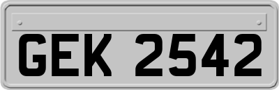 GEK2542