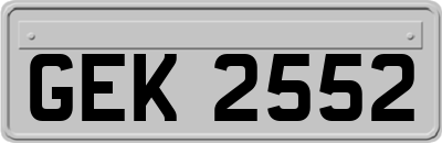 GEK2552
