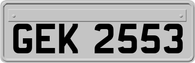GEK2553