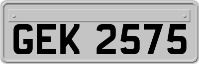 GEK2575