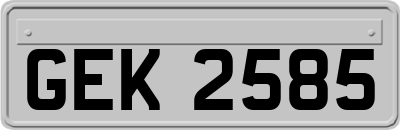 GEK2585