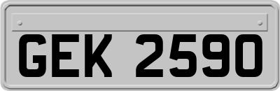 GEK2590