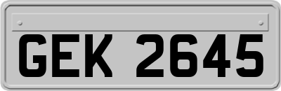 GEK2645