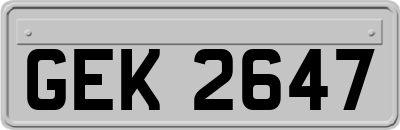 GEK2647