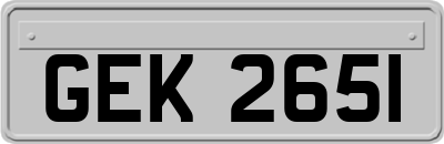 GEK2651