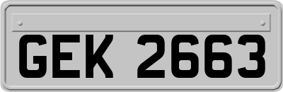 GEK2663