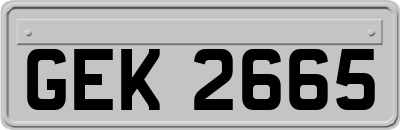 GEK2665