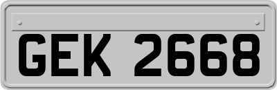 GEK2668