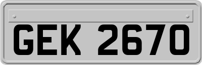 GEK2670