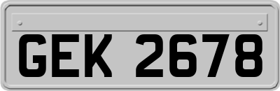 GEK2678