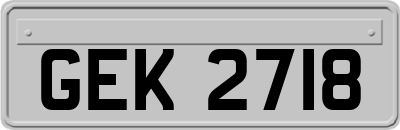 GEK2718