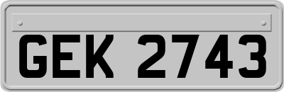 GEK2743