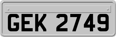 GEK2749