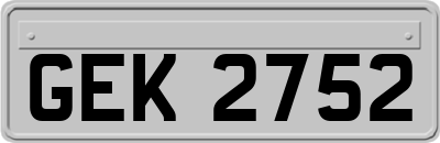 GEK2752