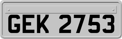 GEK2753