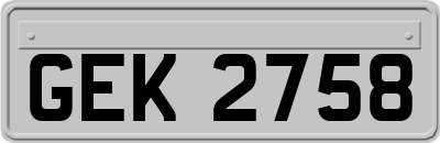 GEK2758