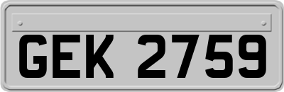 GEK2759