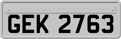 GEK2763