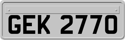GEK2770