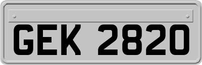 GEK2820