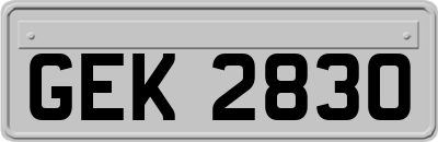 GEK2830