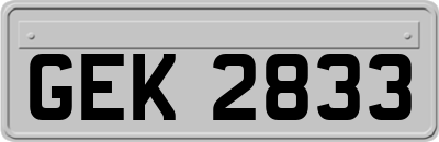 GEK2833