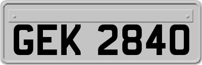GEK2840