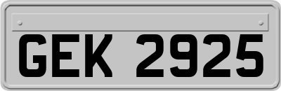 GEK2925