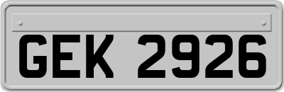 GEK2926