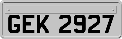GEK2927