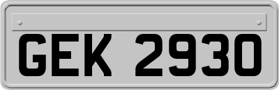 GEK2930