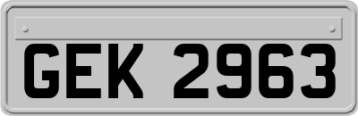 GEK2963